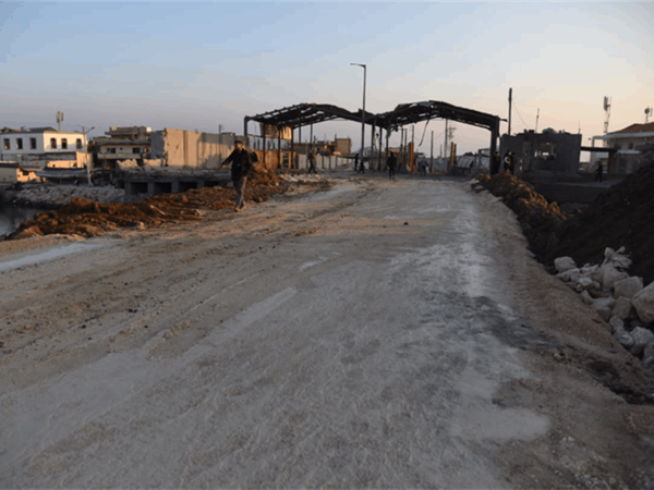 إعادة فتح معبر العريضة الحدودي بين سوريا ولبنان