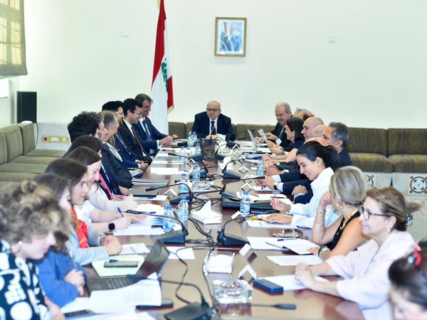 جابر من السراي بعد الاجتماع مع صندوق النقد: الأولوية الإقتصادية لمعالجة سريعة لملف المصارف