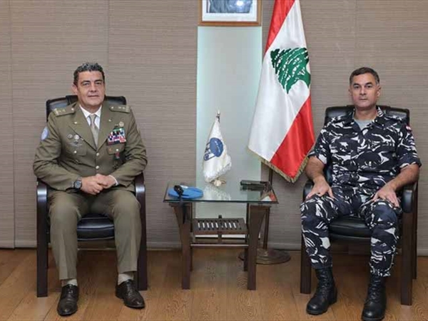 اللواء عبد الله استقبل قائد اليونيفيل الجديد وبحثا في التعاون والتنسيق