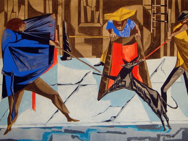 جاكوب لورانس فنان صوَّر التوترات الإنسانية بألوان الحياة والموت