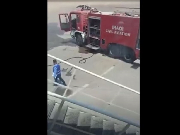 بعد حريق الطائرة العراقية.. ما هو وضع الركاب اللبنانيين؟