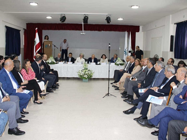 كرامي أطلقت عمل أول مجلس أمناء في ثانوية منير أبو عسلي الرسمية في زحلة