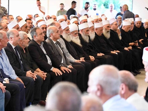 شيخ العقل في لقاء مصالحة: لبنان مُصان بتضامن قواه الوطنية