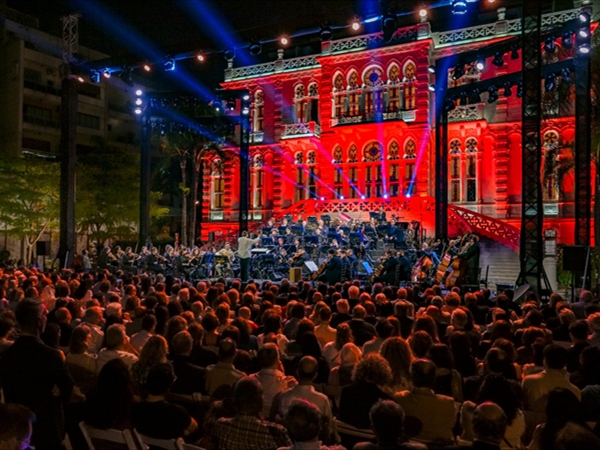 أمسية تاريخية للأوركسترا في حدائق متحف سرسق