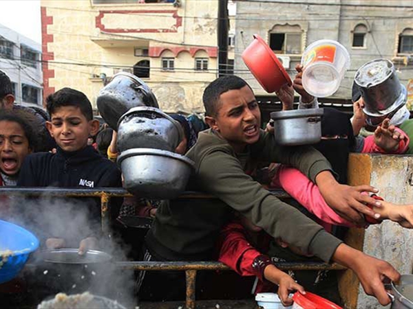 المرصد الأورومتوسطي لحقوق الإنسان: جريمة تجويع منهجية في غزة تمتدّ على مدار نحو 600 يوم