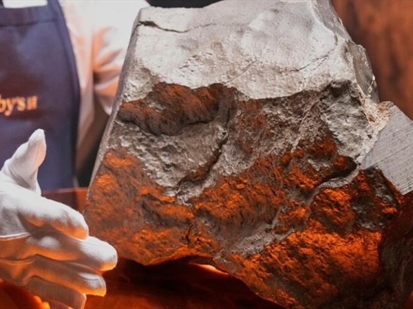 بالصورة: أكبر قطعة من المريخ... في مزاد!