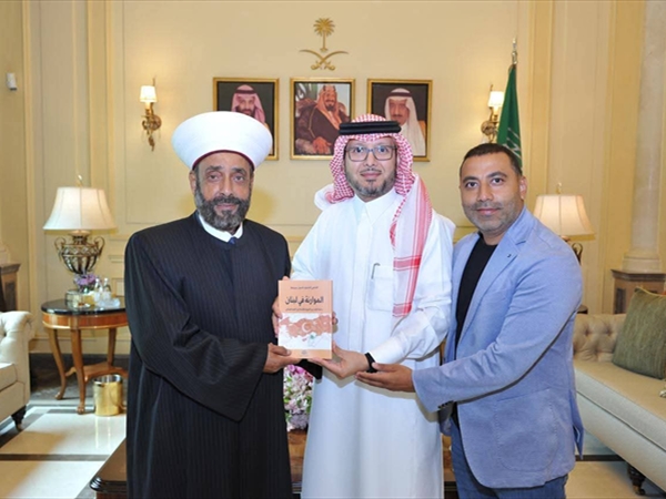 عريمط زار بخاري في دارته: المملكة حريصة على وحدة اللبنانيين