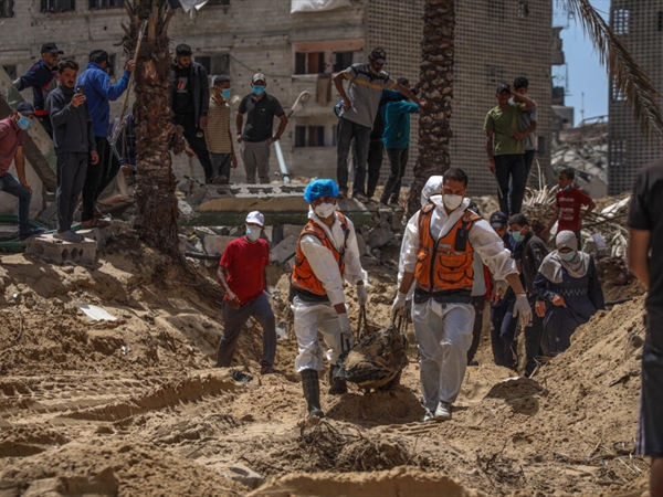 غزة ما زالت تعاني والصمت الدولي مستمر: المستشفيات تعلن نفاد المساحات المتاحة لدفن الموتى