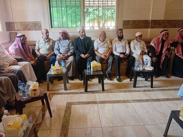 الجماعة الإسلامية في عكار تعزِّي بشهيد العشائر في وادي خالد