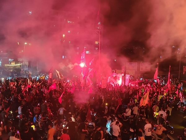 تظاهرة حاشدة لجماهير النجمة.. ماذا جرى مساء اليوم في الضاحية الجنوبية؟..