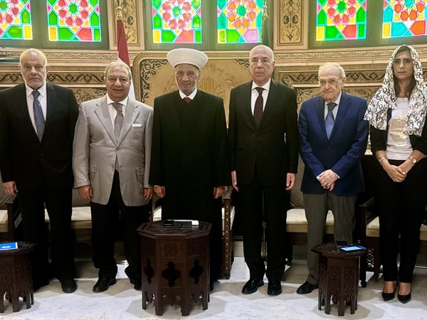 المفتي دريان استقبل وفد نقابة الصحافة