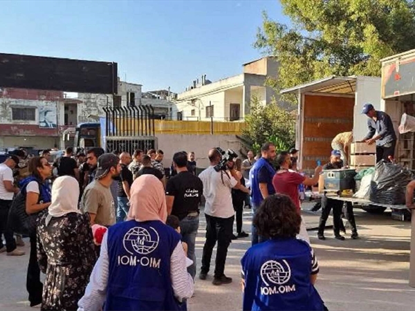 انطلاق المرحلة الأولى من عملية عودة النازحين عبر المصنع