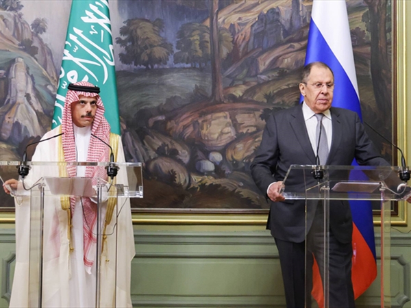 بن فرحان في موسكو: الأولوية الآن لوقف حرب غزة