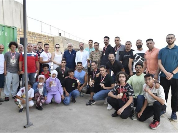 الجيش اللبناني يتوج ببطولة لتجذيف..