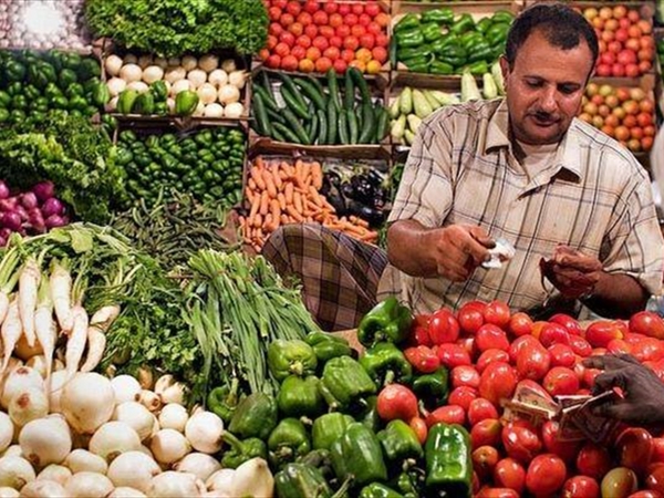 عند بائع الخضار