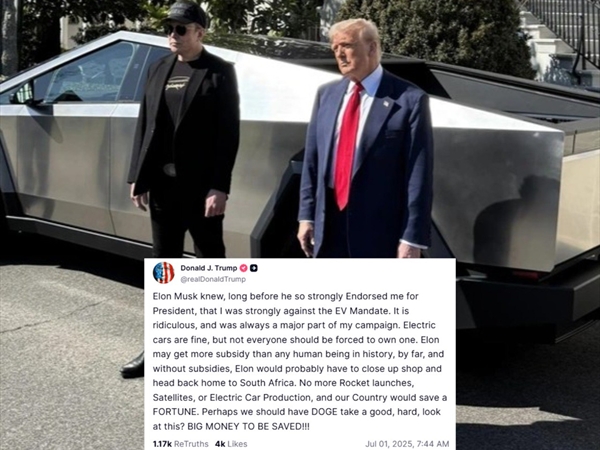 تصعيدٌ جديد بين ترامب وماسك