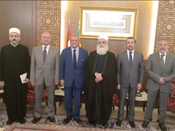 حبيب زار شيخ العقل: مصرف الإسكان لا يفرِّق بين لبناني وآخر