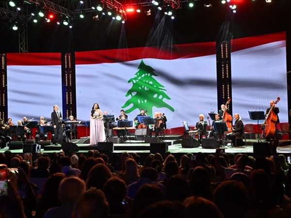 الأوركسترا الشرق - عربية تتجلى في إهدن