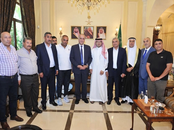 بخاري التقى سليمان ورؤساء بلديات ومخاتير