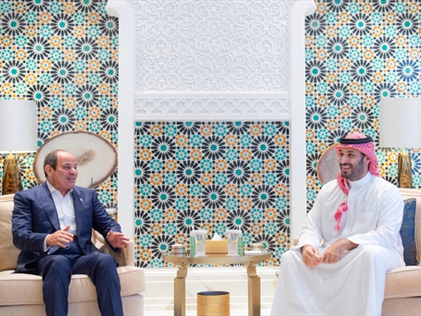 بن سلمان والسيسي يبحثان في نيوم وقف الحرب في غزة واستقرار المنطقة