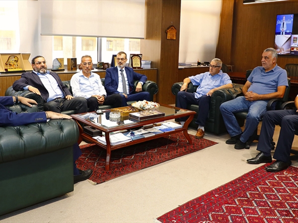 مرقص بحث ووفد المصوِّرين قضايا نقابية