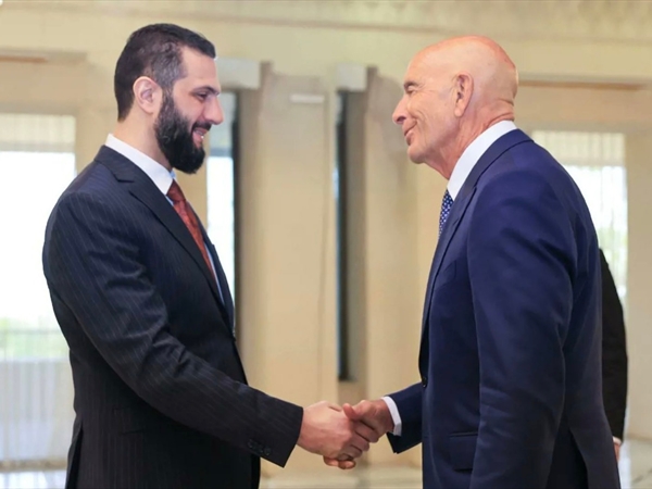 براك: أثق بالشرع وأهدافه تتماشى مع أهداف واشنطن