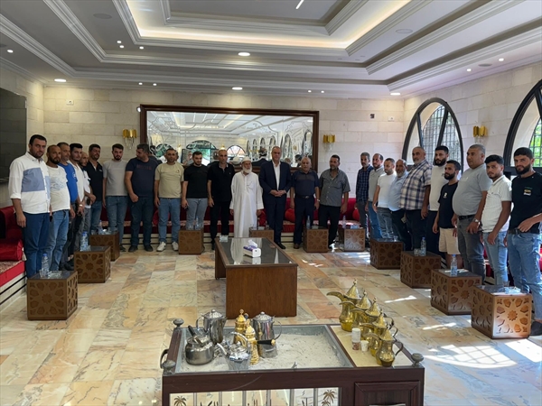 سليمان التقى وفد سائقي الآليات المصادرة