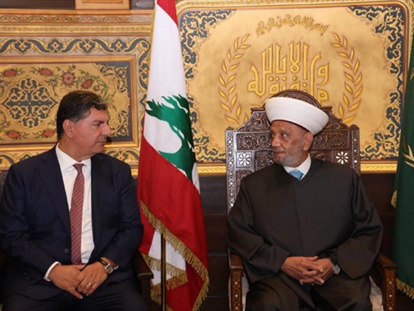بهاء الحريري زار دريان: لحماية وطننا من محاولات التفكك