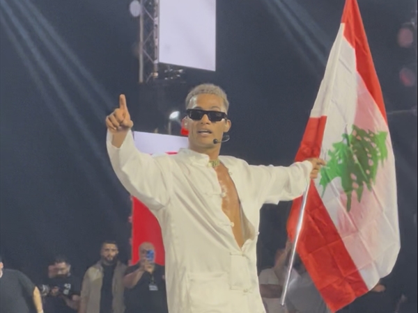 هيفاء وهبي ومحمد رمضان يشعلان ليل بيروت.. رمضان: قلبي سميته لبنان