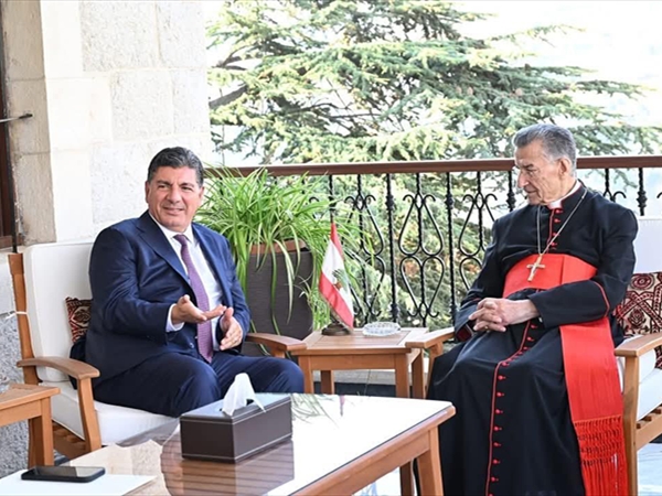 بهاء الحريري زار الراعي: لنعمل يداً بيد على إحياء دولة المؤسسات والوصول بالبلد إلى برّ الأمان