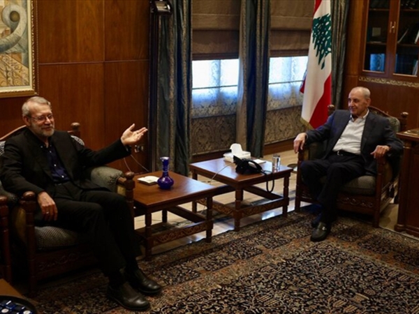 لاريجاني زار بري وسلام مُشيداً بمبادرة نعيم قاسم تجاه السعودية: إيران حاضرة لكل مستويات الدعم للبنان ومقاومته