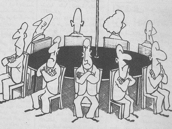 طاولات الحوار!