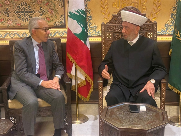 المفتي دريان استقبل البساط والبحث تناول الأوضاع الاقتصادية
