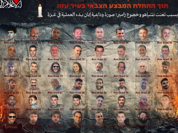 حماس تنشر "صورة وداعية" للرهائن