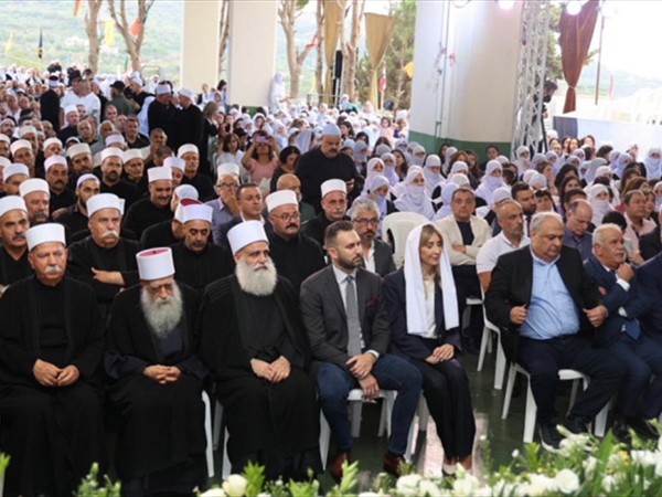 تيمور جنبلاط دعا للاستفادة من خبرة 50 سنة لوالده وشيخ العقل يتمسك بالهوية العربية ويحذر من مخططات إسرائيل