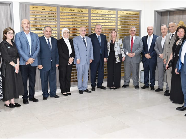 جابر استقبل وفد جمعية متخرِّجي المقاصد