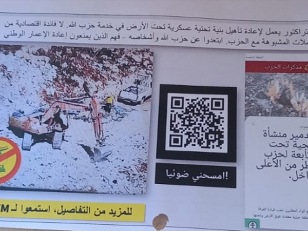 قنابل صوتية ومناشير جنوباً للعدو الإسرائيلي