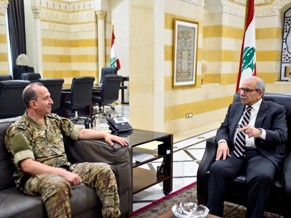 سلام التقى قائد الجيش والسفيرة الأميركية