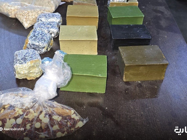 ضبط كبتاغون مخبأ داخل الصابون بدمشق!