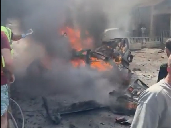 العدو الاسرائيلي يستهدف مجدداً سيارة في تول وحفارة  وسقوط ثلاثة شهداء