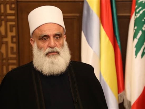 شيخ العقل اتصل بالرئيس بري: استهداف المصيلح يعبّر عن طبيعة إسرائيل العدوانية