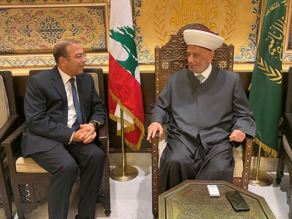 المفتي دريان استقبل وفوداً وشخصيات وأكد على ضرورة تعزيز الحوار بين الأديان وحماية الأطفال كأولوية وطنية ودينية