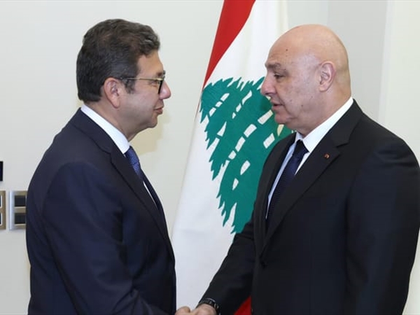 رسالة دعم من مصر إلى لبنان... وعون: شكراً