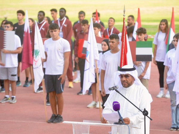 افتتاح بطولة غرب آسيا بألعاب القوى..