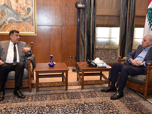 بري استقبل وزير الصناعة والحوت