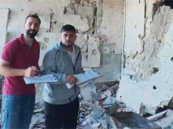 جريمة جديدة يرتكبها العدو الإسرائيلي في الجنوب إرتقاء مهندسَيْن شابَّيْن يعملان على مسح الأضرار