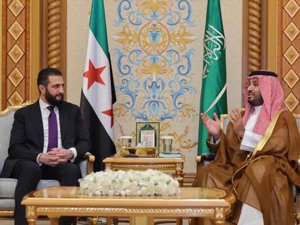 الأمير محمد بن سلمان يستقبل الرئيس السوري والشرع يؤكد: الرياض قبلة الاقتصاديين