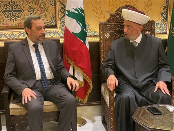 المفتي دريان استقبل الحوت والشيخ الضاهر: لبنان آخر دولة تذهب في اتجاه السلام والتطبيع