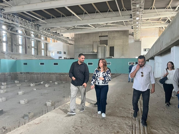 ملعب المدينة الرياضية خلال اسبوعين بتأكيد من الوزيرة بايراقداريان...