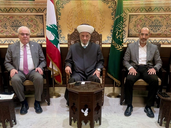 المفتي دريان استقبل السفير عساف ورئيس جمعية المقاصد